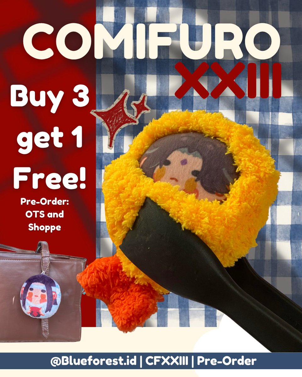 blueforestbylaw's tweet photo. {❤️&amp; 🔁 Appriciated}

Hi, I am opining PO for #CF23
PO mail order &amp; Pick up

📅 8 - 22 Sept
🌟 Free Entry Giveaway (GA) for 5 Winners
🔗‍ Thread

Buy 3 get 1 bun of your choice!

#comifuro23 #comifuro23catalogue https://t.co/wU4BA7xVki