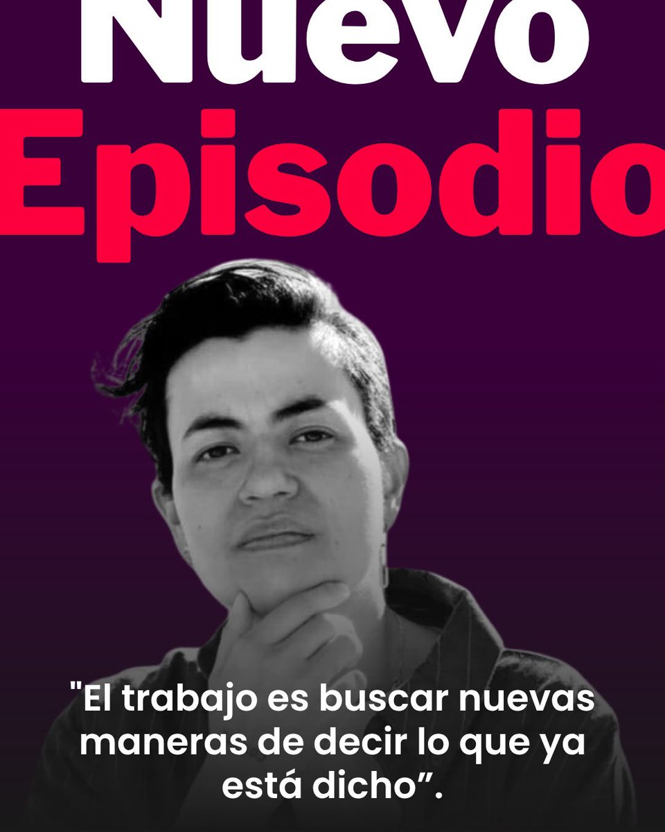 Adriana_HabEsc's tweet photo. ¡🆕 episodio! Esta semana en Hablemos, escritoras desde Colombia, Yulieth Mora Garzón forma parte de una nueva generación de escritoras que dialogan con quienes las precedieron y, al mismo tiempo, con las transformaciones de la literatura contemporánea en nuestro continente.

Ya puedes escuchar el episodio de la semana: https://t.co/aRrXM3V192

@‌yuliethmorag @sylviruks @‌penguinlibrosus

Somos #curadoresliterarios #audiobooks #podcastespañol #enciclopedia @Dharma_Books  @penguinrandom @yuliethmoraga @HabEscritoras