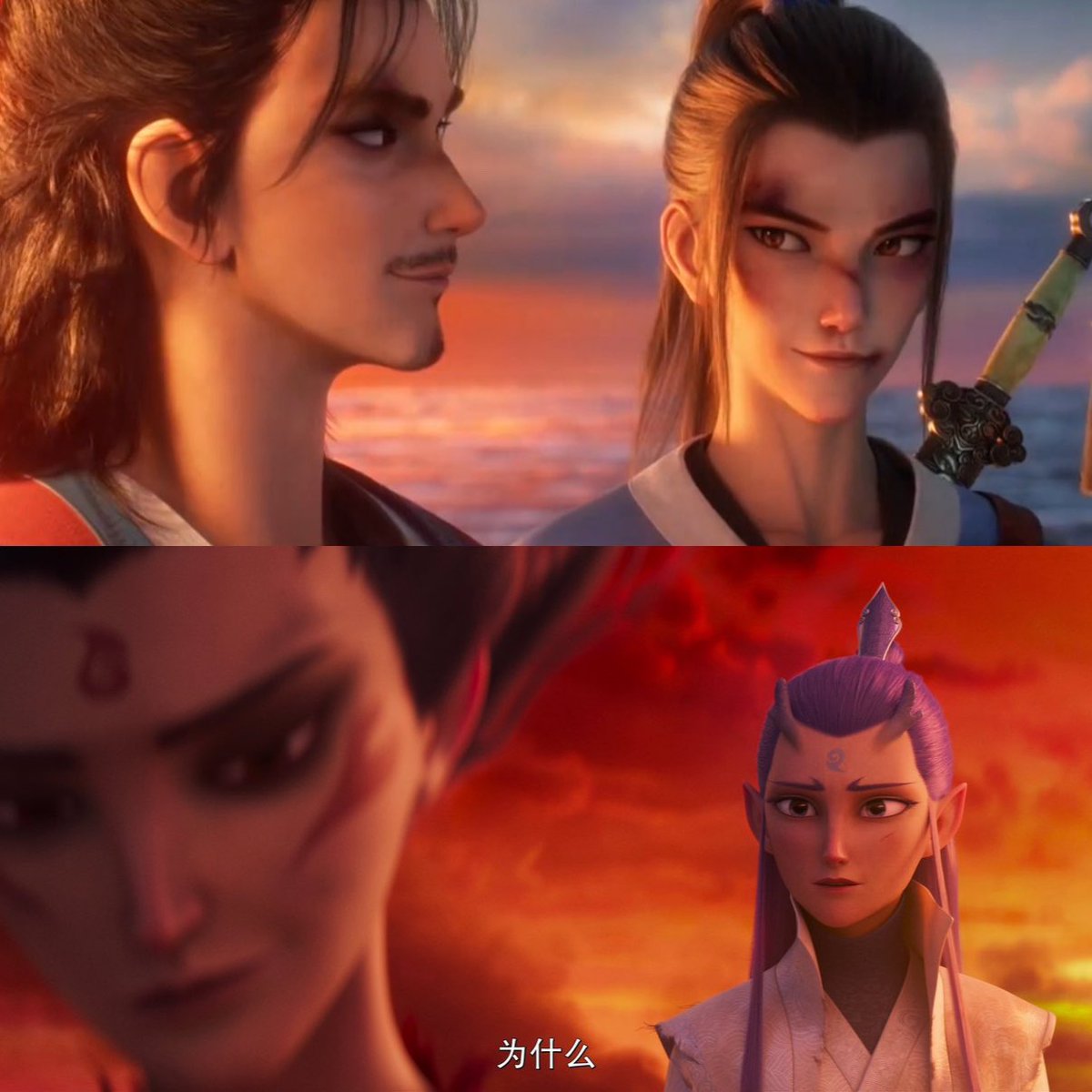 mrblueberryhead's tweet photo. Let me introduce my two gay blue boys
–The older one is Lü Dongbin, who devoted his life to his 15-year-long crush
–The younger one is Ao Bing, who sacrificed his life twice to save his labubu boyfriend

I’m so tired yet so proud because they’re so gay
Good for them good for them https://t.co/n0xYm7mXS8