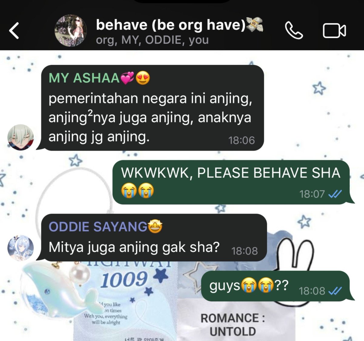 mimijejeys's tweet photo. “Guna nya gue disini emang cuman buat di ejek sama kalian ya?” —Mimi
#stell4r au🙂↕️ https://t.co/ZT9cF8rdNv