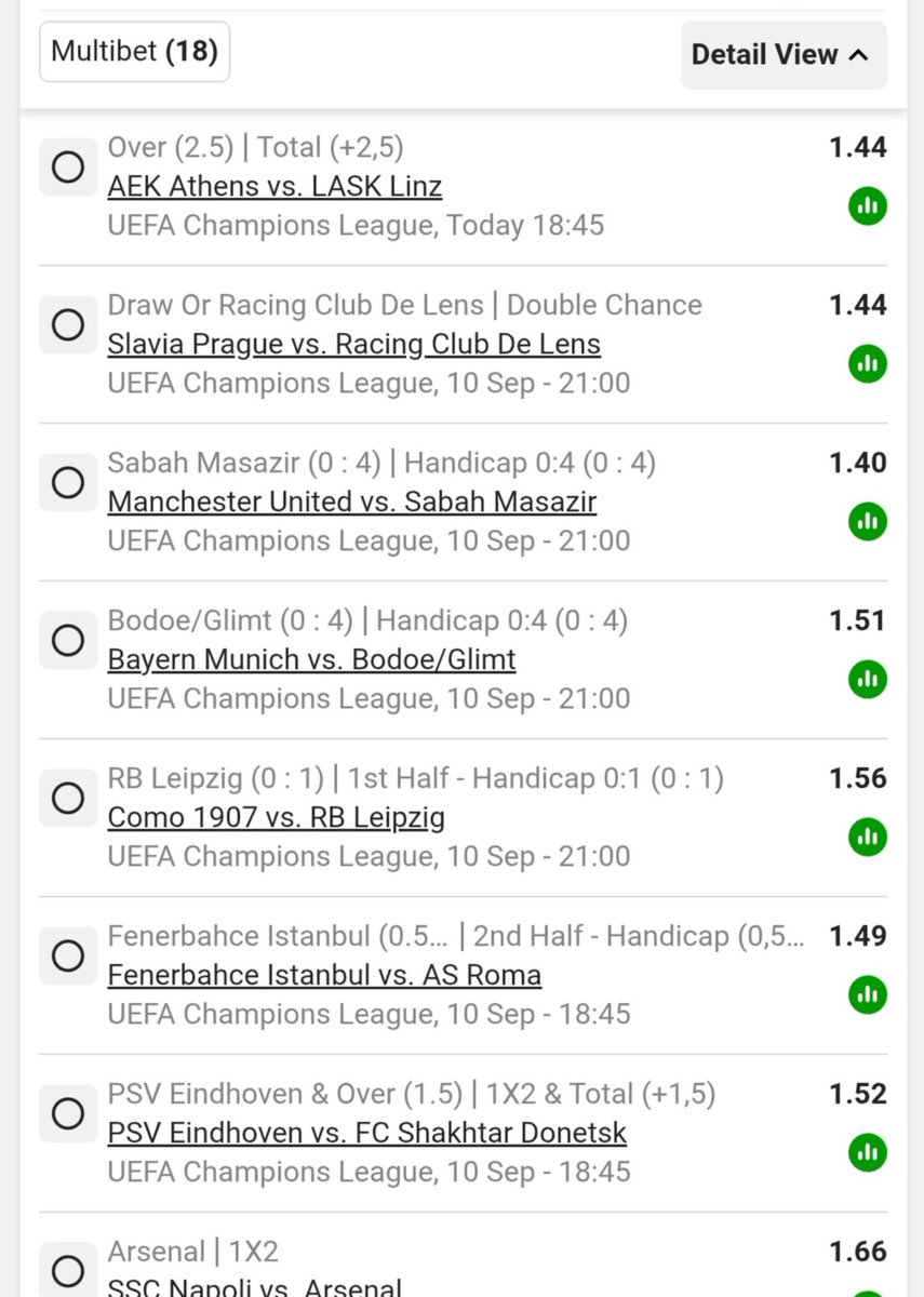 BonginkosiMbuso's tweet photo. 🏆  UEFA Champions League 
⏳️ Booming Bundle
💰 Total Odds: 1K
🎟 Code: BW7017EF7B / BW7017FBF4

📸 See slip below https://t.co/TczAq7VhGR