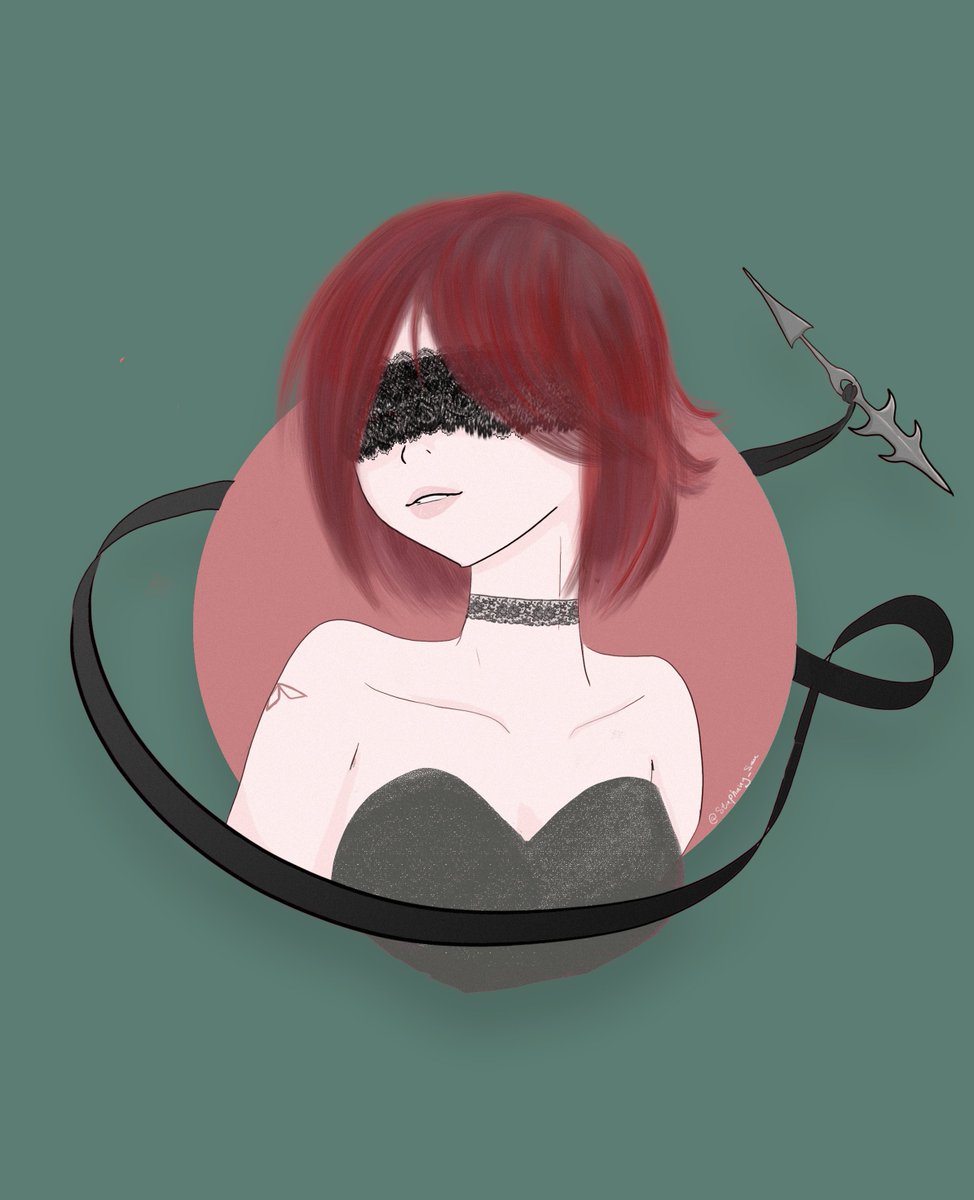 Staphany_San's tweet photo. OC #blackrose #Staphany_San #anime #digiralart #flower #rose https://t.co/A26fgJfXsm