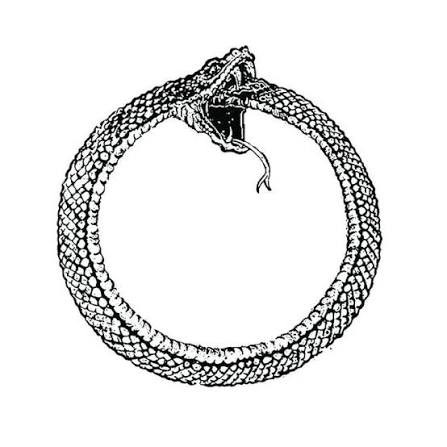 sun3344556's tweet photo. Ouroboros او اوروبوروس 

هي اسطوره قديمة مصرية لثعبان عملاق يلتهم ذيله ويدور في حلقة لا نهائية والمعنى وراء الاسطوره هذي مو استهلاك ذاتي المعنى الحقيقي هو ان كل نهاية هي بداية جديدة، و كل بداية نهاية لشيء اخر 

يعتبر مبدأ Ouroboros موجود في حضارات مختلفة و لكن بمسميات مختلفة مثل:

الفاي��كنج- يورمنجاندر - ثعبان عملاق يلتهم ذيله و يحيط العالم كله من تحت المحيط