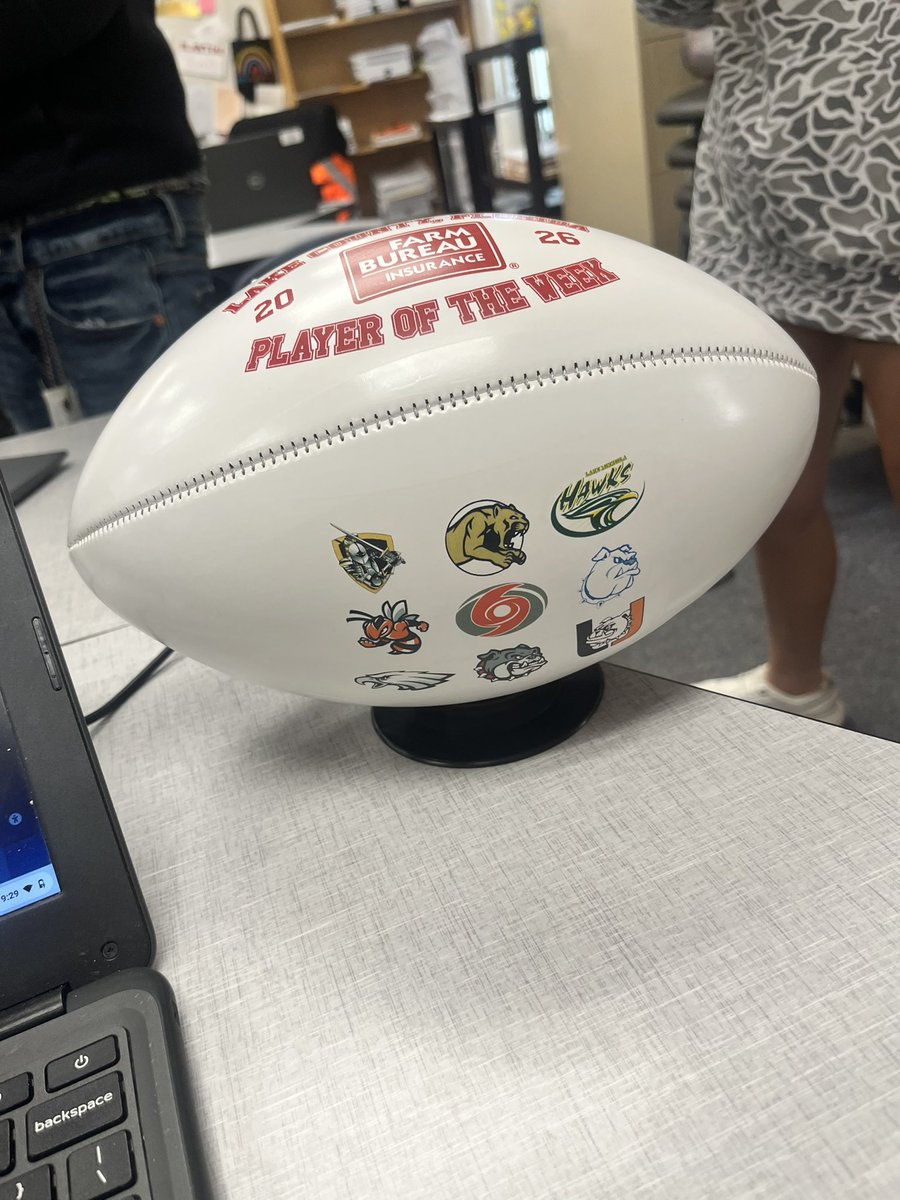 JaydenRobe35306's tweet photo. Lake county player off the week @Coach_Samuels2 @PreptalkWoody #agtg https://t.co/Byp616WRIU