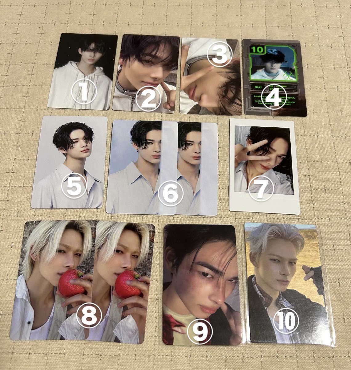 ev_sr_3's tweet photo. ENHYPENトレカ買取

譲   写真の通り
求   PayPay

お求めのものがございましたらお気軽にご連絡ください🙇🏻‍♀️
PayPayでの取引を希望しております。
 #ENHYPEN
 #ENHYPENトレカ買取 https://t.co/wok7cYZU0O