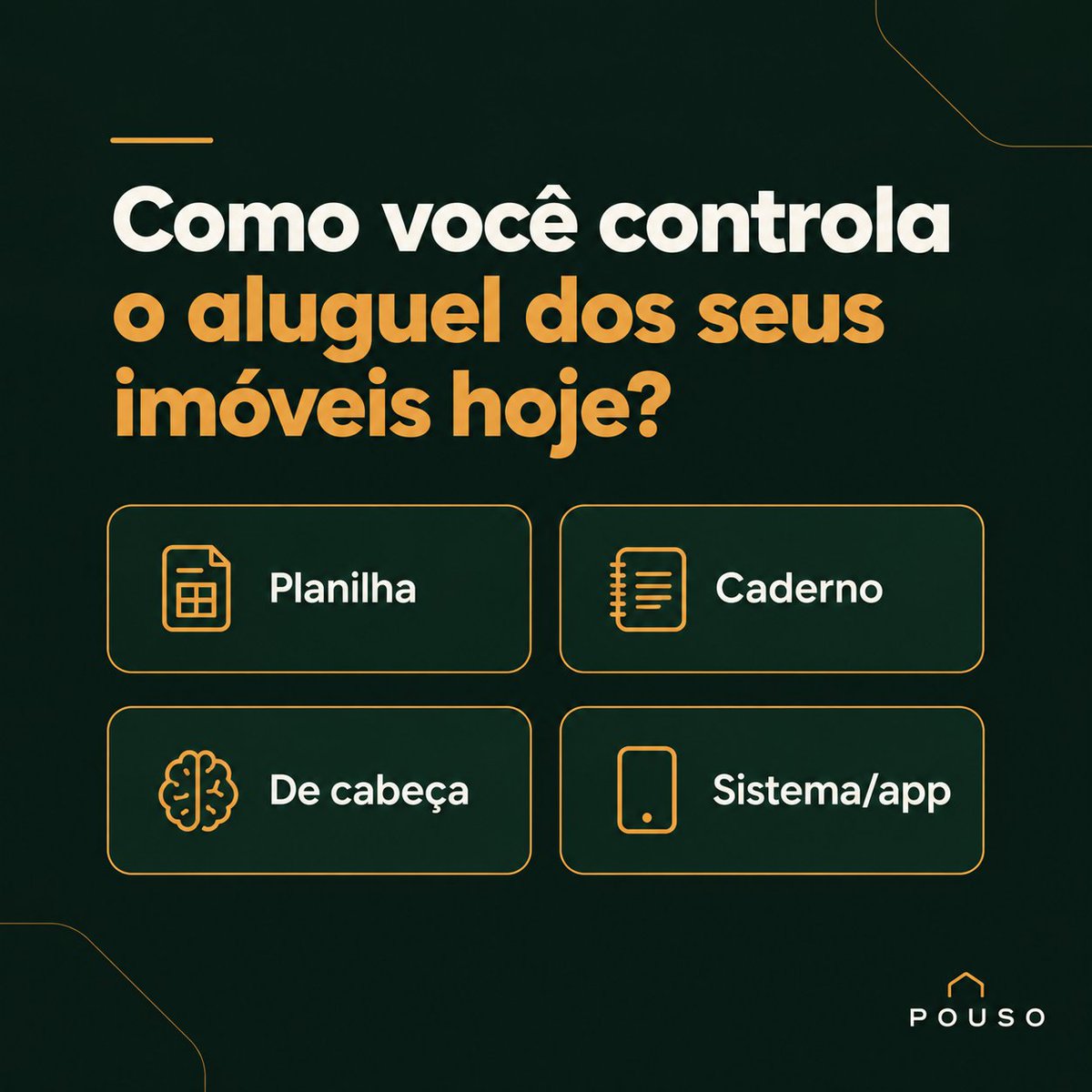 pousoapp's tweet photo. Como você controla o aluguel dos seus imóveis hoje? 🏠
Sem julgamento — a maioria dos donos de imóvel faz assim mesmo. Mas queria saber onde você se encaixa 👇
Vota na enquete nos stories ou comenta aqui embaixo!
#aluguel #donodeimovel #gestaofinanceira #organizacao https://t.co/LUKa6tAPt9