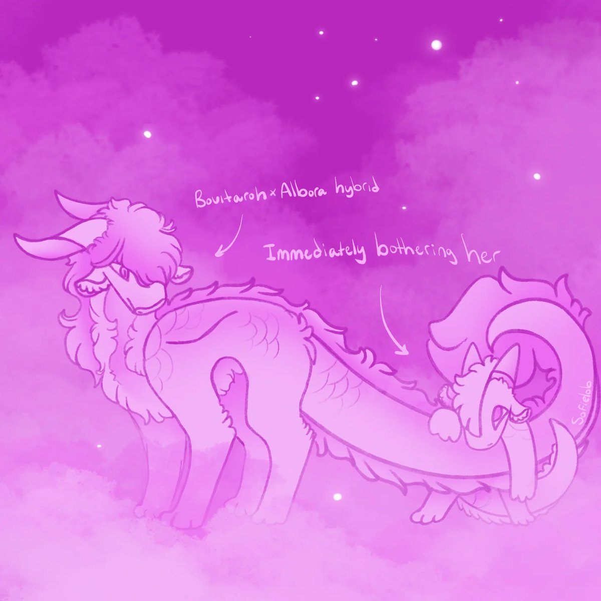 Sofielob's tweet photo. Day 6! (Template included because PinkFluffyDragon from our server let us know we had a duplicate day and provided a pallet!)

#dragon #art https://t.co/9wGkK5eubn