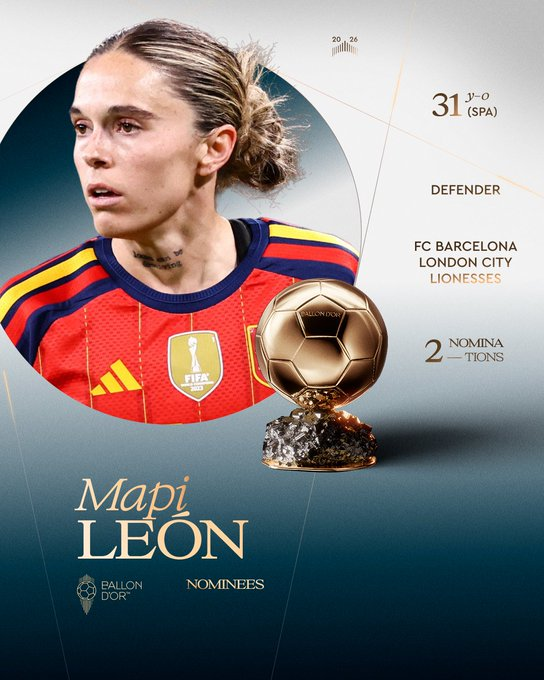 SwinxySports's tweet photo. Esto es MUY fuerte

Caroline Weir está nominada por su año en el Real Madrid y, lógicamente, sale con la camiseta del Madrid aunque se haya ido.

Pero Alexia Putellas y Mapi León, nominadas por su año en el Barça, CON LA CAMISETA DE ESPAÑA.

Madridismo sociológico 🤝 Balón de Oro https://t.co/GYlr92m5hZ