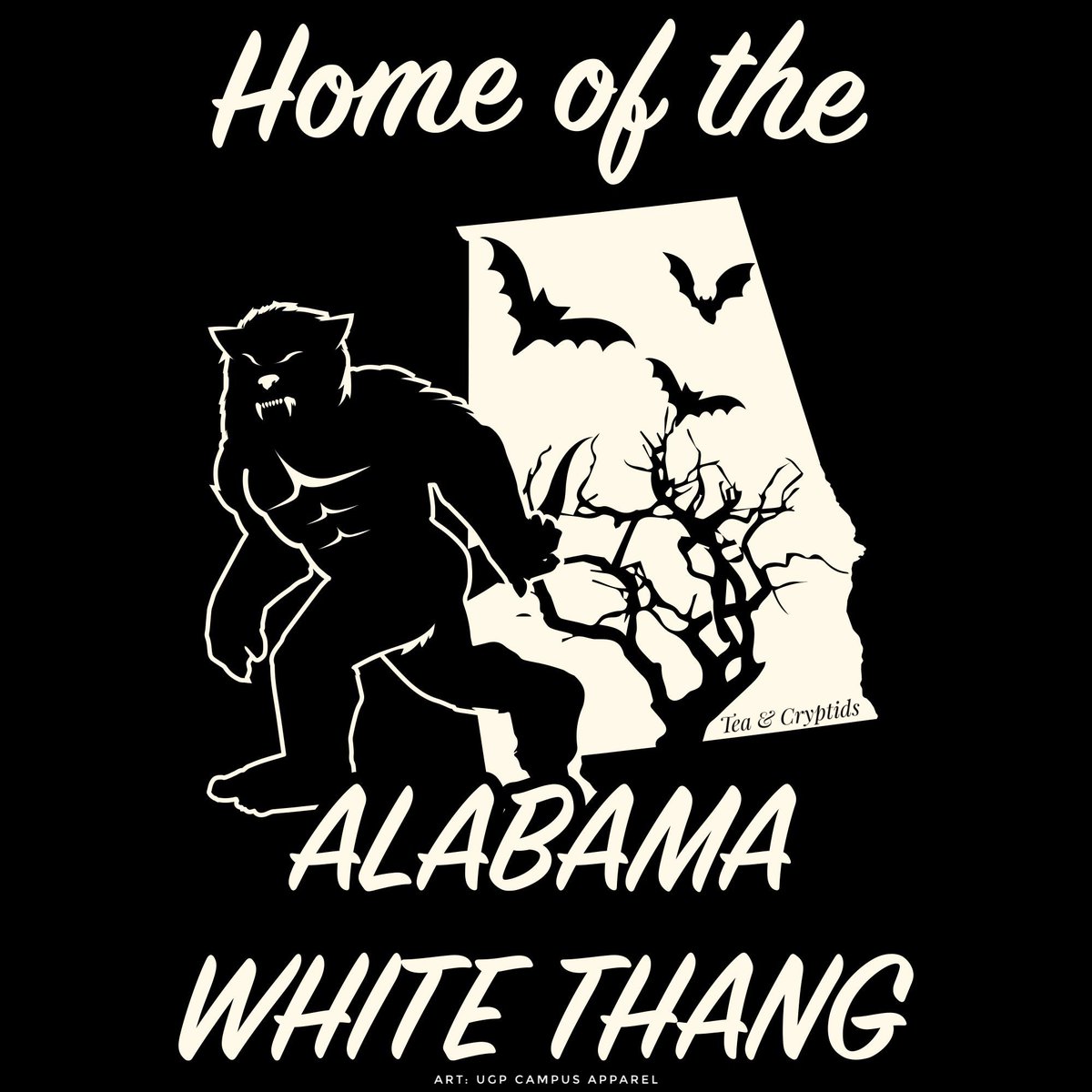TeaandCryptids's tweet photo. THE ALABAMA WHITE THANG • Talk of a 7-8 foot tall white/beige critter has been circulating around Alabama since the early 20th century. The 1940's saw a spike in reports &amp; then again in the 70's. Some say albino bigfoot, others purport a cryptid w/ cat like features. Who knows! https://t.co/sq8tp691UD