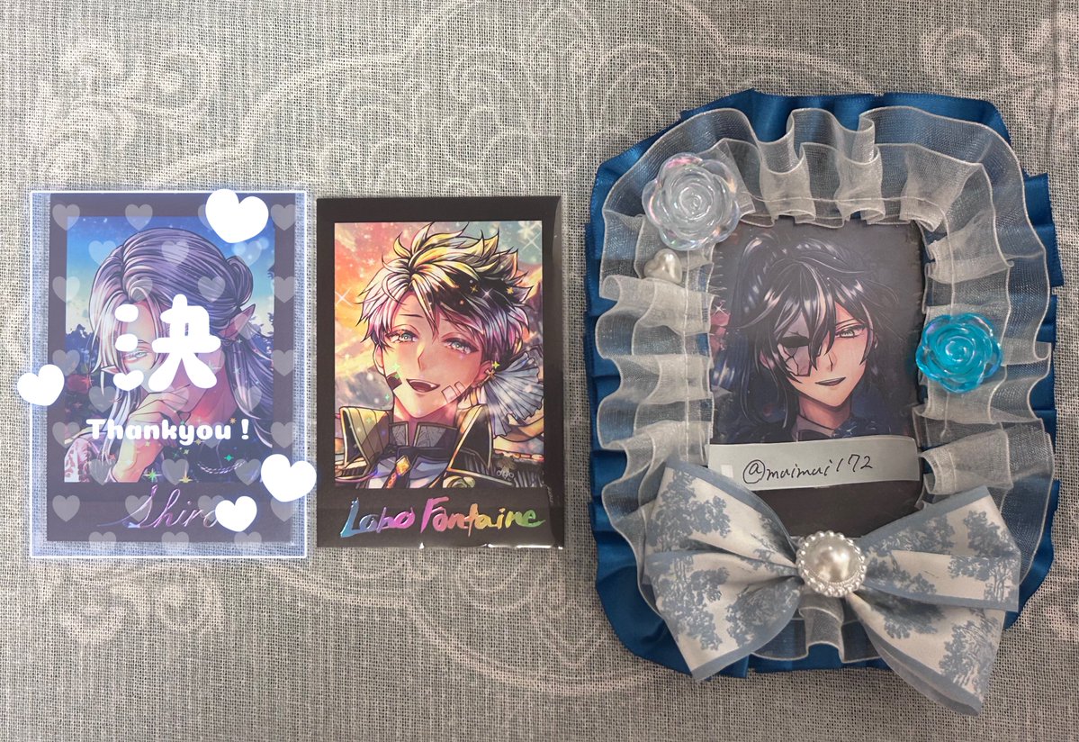 muimui172's tweet photo. 【交換】
悪魔執事と黒い猫 あくねこ ぱしゃこれ PREMIUM vol.3

譲：バスティン ロノ ラムリ ミヤジ ラト フルーレ テディ ユーハン

求：同種ボスキ【同弾黒枠最求です🙇‍♀️】

♡郵送交換希望
♡1枚目レアです🙌🏻
お気軽にお声がけください🙇‍♀️ https://t.co/RjFw4xNoNU
