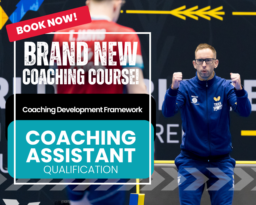 TableTennisENG's tweet photo. Now is the time to take your steps onto the Table Tennis England coaching pathway with an upcoming Coach Assistant qualification 🏓

The Coach Assistant course is designed for individuals beginning their coaching journey or those looking to support lead coaches during training sessions, sign up now below ⬇️
https://t.co/nIaTL00msw

New coach membership now live 🙌 Coach membership will help coaches to continue to learn, access quality resources, and be recognised for the valuable contribution they make to the sport. Find out about the two membership options and more below ⬇️ 
https://t.co/Bkd917e7vF
