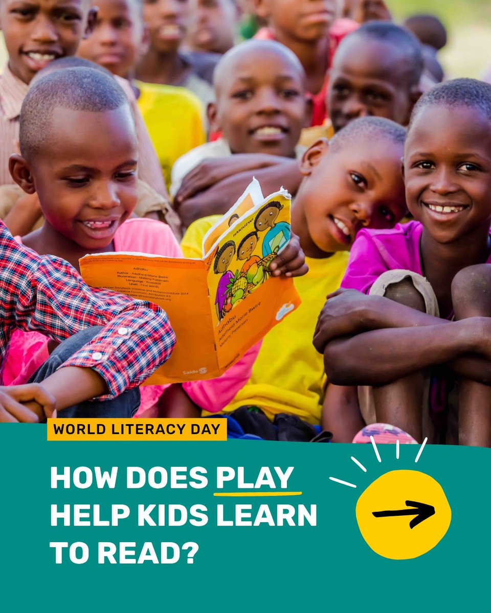 RightToPlay_UK's tweet photo. Every child deserves an education that feels like joy, not a chore. That's what play makes possible.

#InternationalLiteracyDay #EducationForAll https://t.co/OZmnQo7Gng