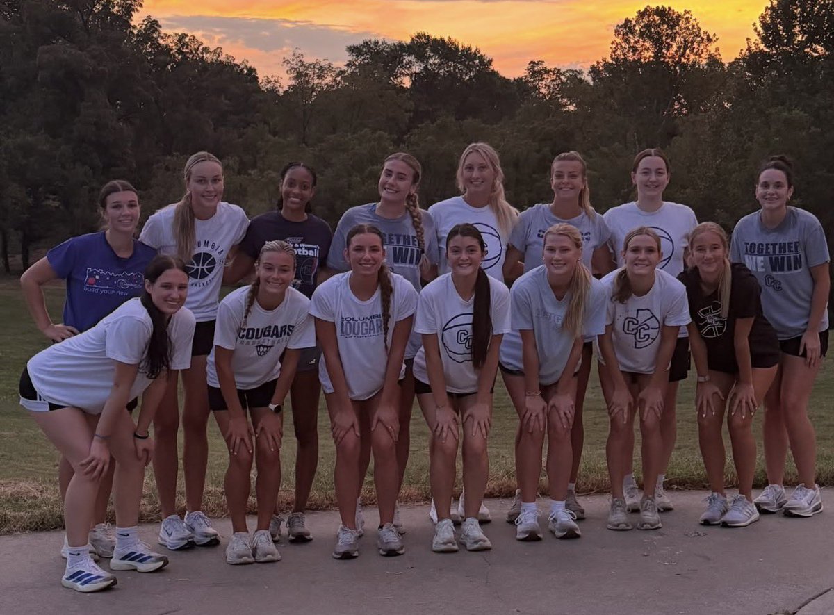 CCCougarsWBB's tweet photo. Early mornings. Hard work. Sunrise finish. 🌅💪

There’s something different about getting better before the day even starts. https://t.co/lk1vUQkwKE