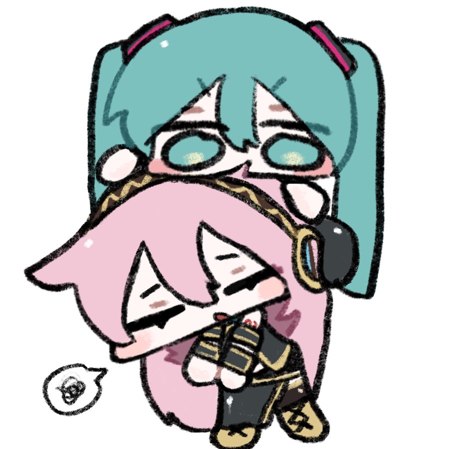 mxn_jn2's tweet photo. #初音ミク #巡音ルカ

그거 먹는거 아니야… https://t.co/QLUFGVDBVM