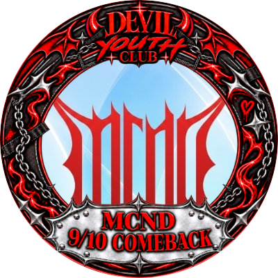 GEMCND_project's tweet photo. 🎸 D-1! #DevilYouthClub starts soon! 🔥
Are you ready to ROCK the club? 🤘 Have you chosen your outfit yet? Not sure?! Don’t worry, we’ve got you covered! 😈😈
Check out our new Twitbon created by @MJ228453 ! ✨ →  https://t.co/wa34kQPKsP
You can adjust the opacity to decorate your icon with a heavy rock style or a charismatic see-through style✨✨Which one is your fave? 👀🖤
Let’s dress up and welcome #DevilYouthClub! 💙🔥
#DevilYouthClub #MCND #MCNDcomeback