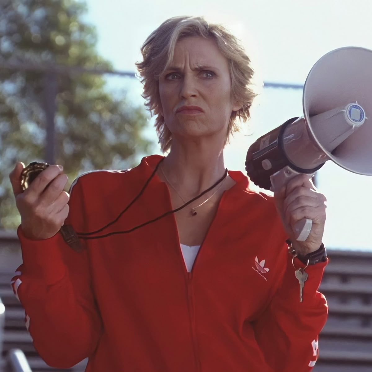 mjw_255's tweet photo. “And that’s how Sue sees it” #NFID27 #glee #senior #suesylvester https://t.co/LzEjjkn1DV