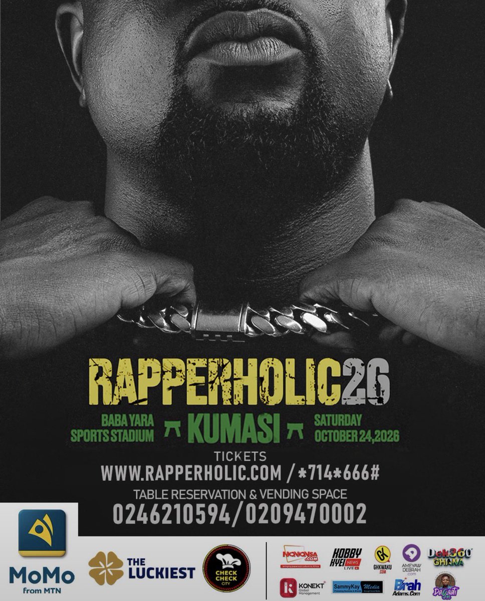 bigojfilms's tweet photo. #Rapperholic26 - Tickets out Now. Let’s go down memory lane. https://t.co/xg8KAjuxCf