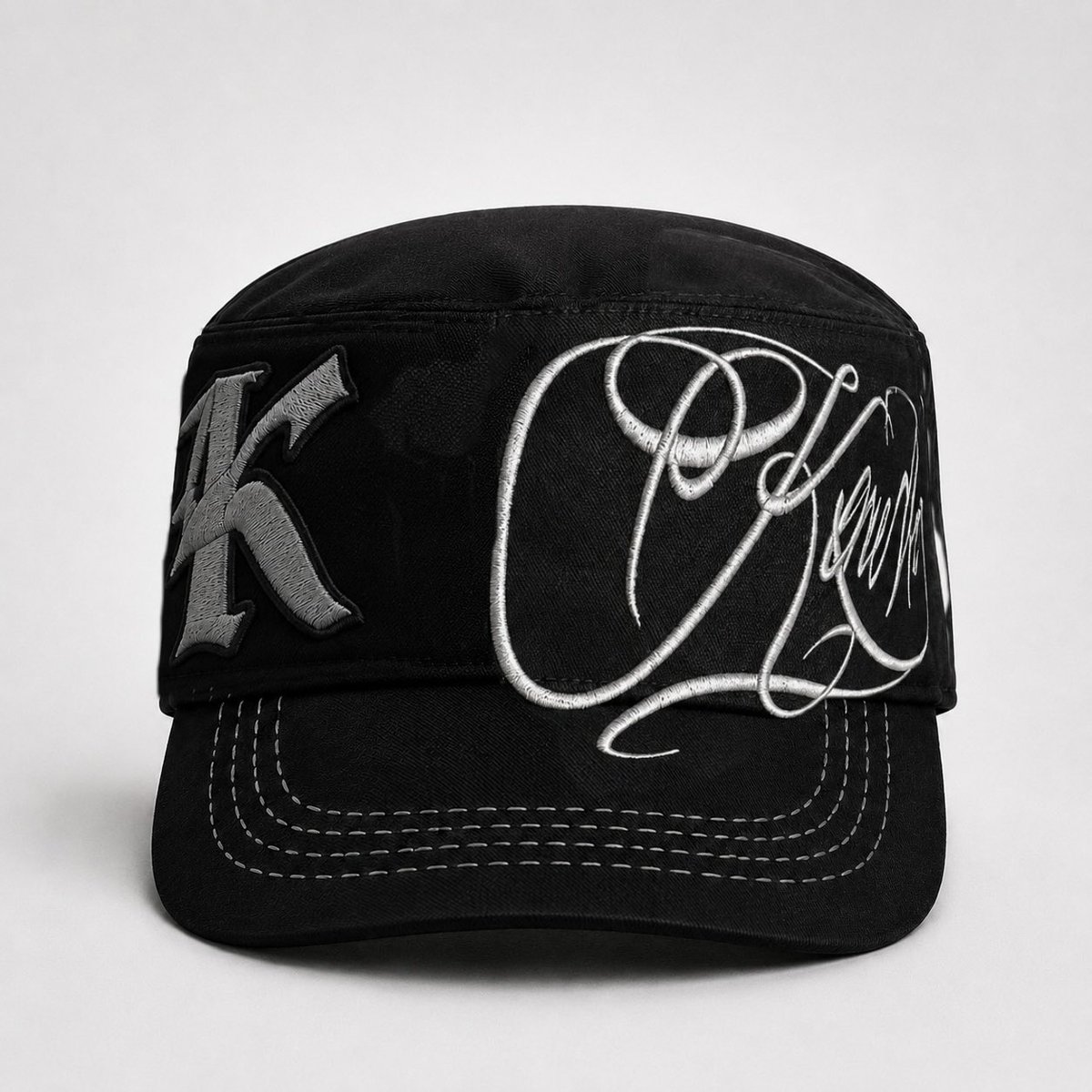 _Houseofkene's tweet photo. Just dropped @_Houseofkene noir color cadet cap…any room for improvements? https://t.co/ifQ7sHL9zo