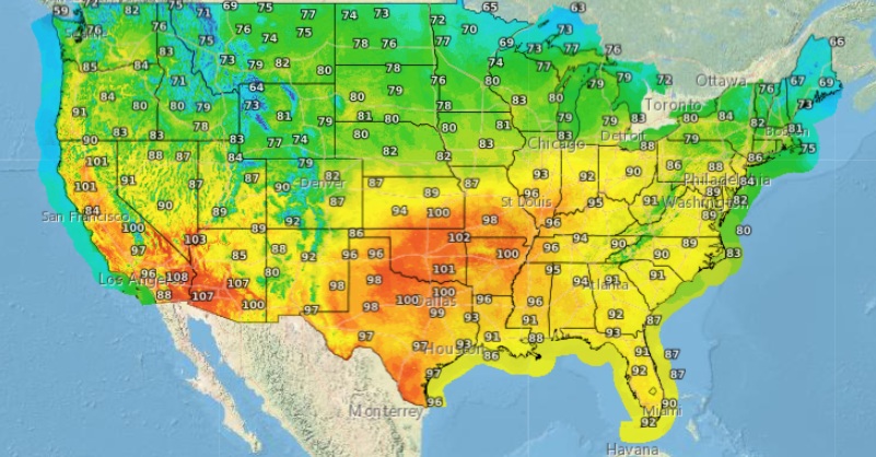 livewxradar's tweet photo. High temps for today.
See more Temps and Weather at https://t.co/y9EPeY2D24
#winter #wx #weather #cold #freezing #cooling #Freezing #cold #cooler #tonight https://t.co/S7yXLfTSqb
