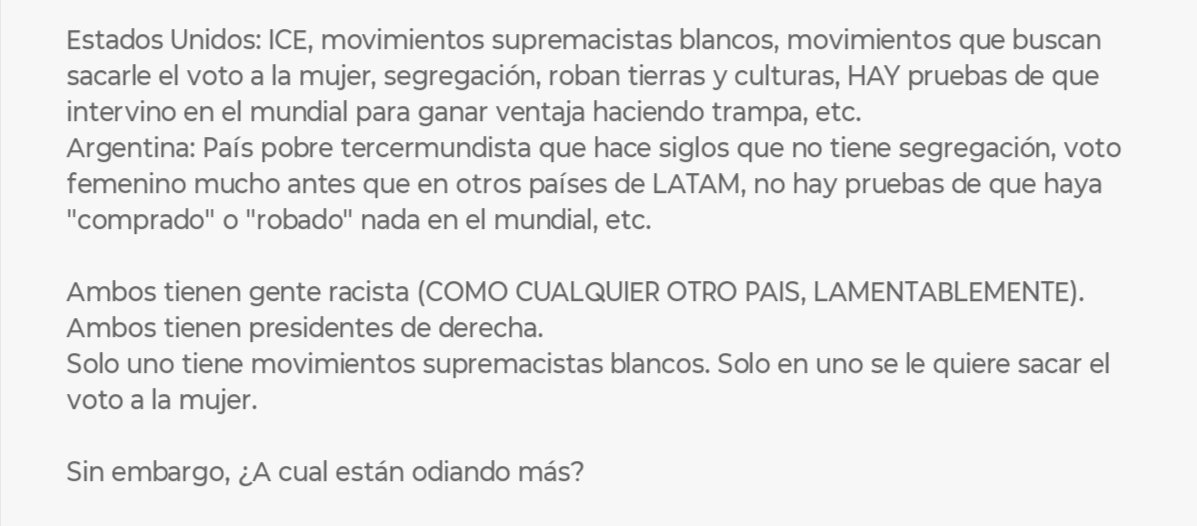 Classymooncat's tweet photo. Dejen de ser falsos wokes. 

#argentina #latam #wc #worldcup #copadelmundo #mundial #football #futbol #politics https://t.co/b4IrNHsc0E
