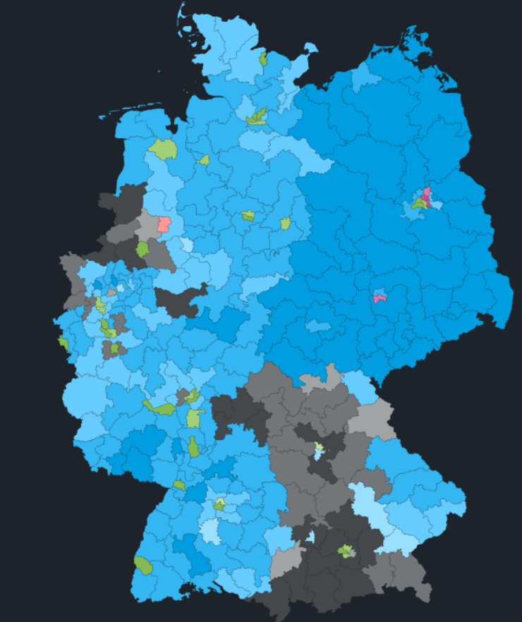 bose_tm's tweet photo. Die neuste INSA-Umfrage nach Wahlkreisen ☝️ https://t.co/DLv8ioIVCy