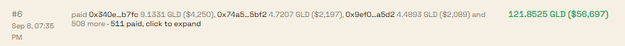 TOPBLASTonRH's tweet photo. last round, near 60k was paid out to holders that are down. https://t.co/mWJU7NOKae