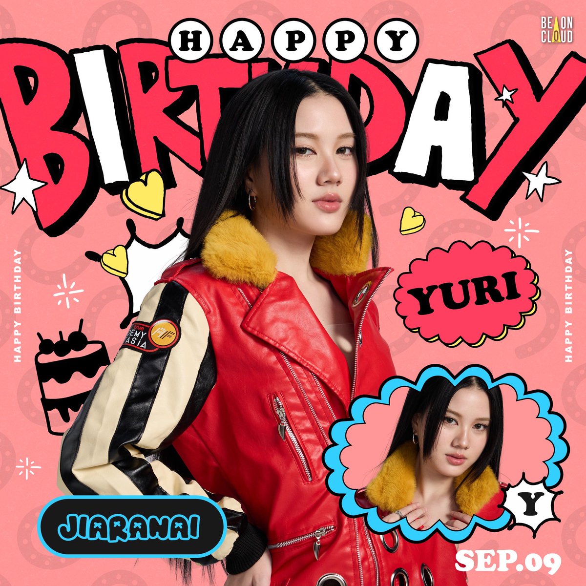 beoncloud_th's tweet photo. HAPPY BIRTHDAY YURI 💖

#BeOnCloud https://t.co/ourTLkl2pR