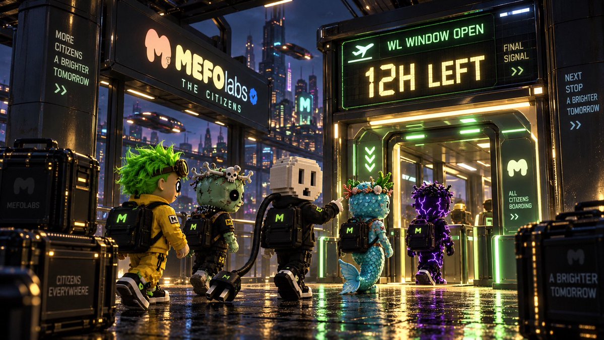TheMintPlug's tweet photo. 𝐅𝐈𝐍𝐀𝐋 𝐒𝐈𝐆𝐍𝐀𝐋. ⏳

Still got the @MEFOlabs_ WL giveaway running for another 12 hours.

If you want a shot, just reply with a normal answer and tell me why The Citizens caught your attention.

No “LFG”, no spam — just real interest.

After that, I’ll go through the replies and pick the winners. 🔌