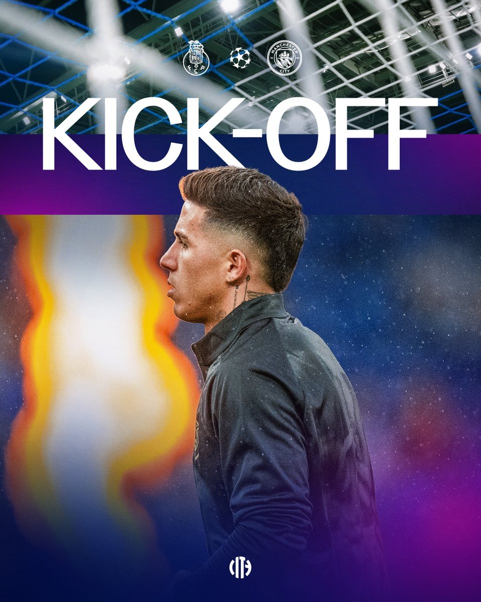 ManCityJP's tweet photo. チャンピオンズリーグ第一戦目キックオフ⚽️ https://t.co/szBeXcK9ms