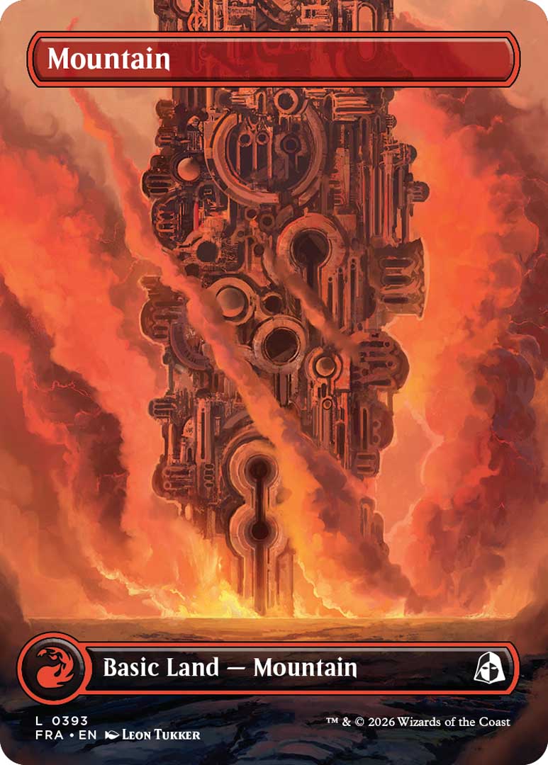 TCGplayer's tweet photo. Ok, can we all just agree that the #MTGFracture Borderless Tower lands are sick?  

#mtg #magicthegathering https://t.co/rv9YsYwgJf