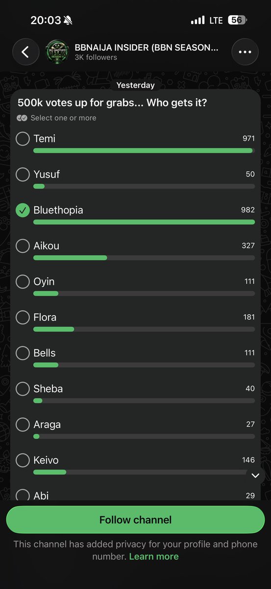 ThatITgirlie's tweet photo. Energyyyyyyyyyyy!!!!!!💙💙💙💙💙💙

500k won!!!!
Keep VOTING BLUETHOPIA🙏😭🙏🙏🙏

#Bbnaija https://t.co/PhuJivRAWA