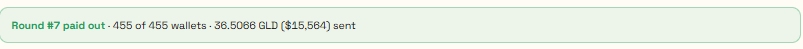 TOPBLASTonRH's tweet photo. Round 7 paid out ! https://t.co/JYQeuH3VAn
