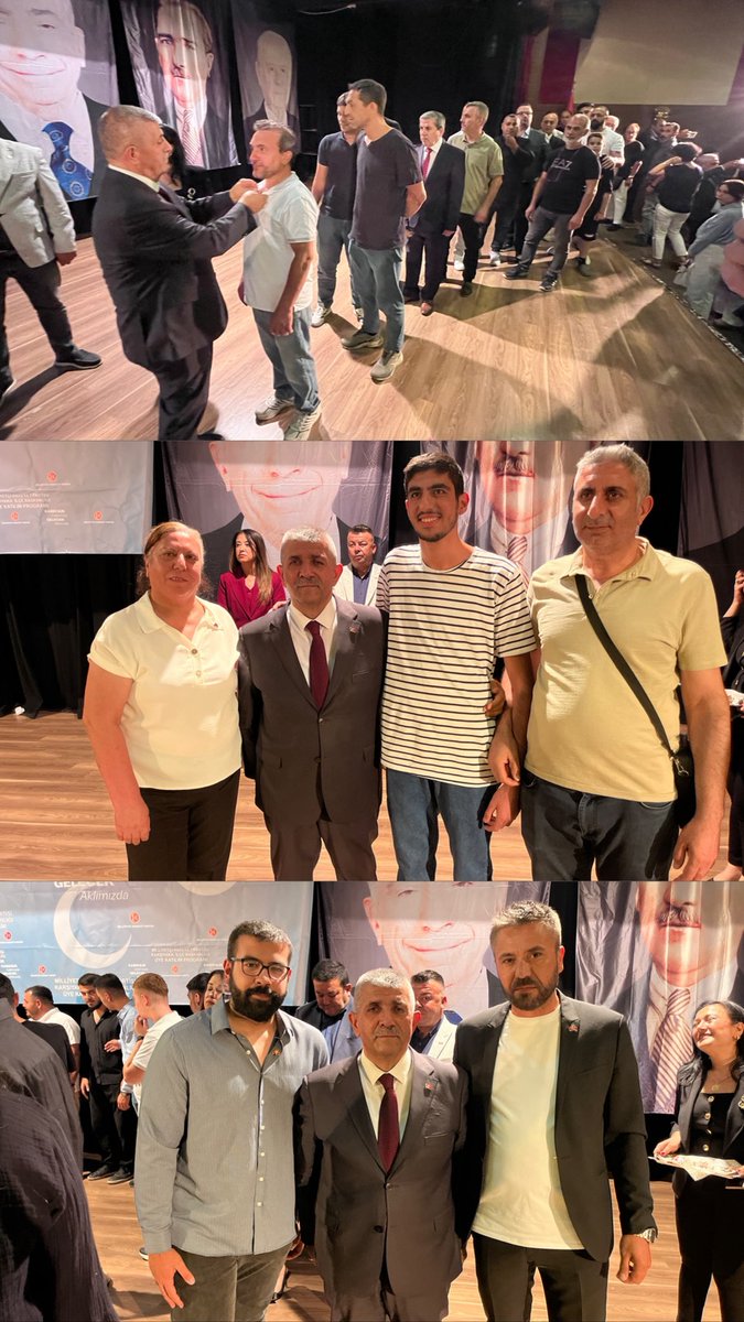VeyselSahinMhp's tweet photo. Karşıyaka İlçe Teşkilatı’mızın düzenlediği üye katılım töreninde aramıza yeni katılan 580 yeni üyemize rozetlerini taktık.

Yuvanıza hoşgeldiniz.

Üç hilalin gölgesine hoşgeldiniz.

Var olsun teşkilatımız! https://t.co/nVGnWjJfJE