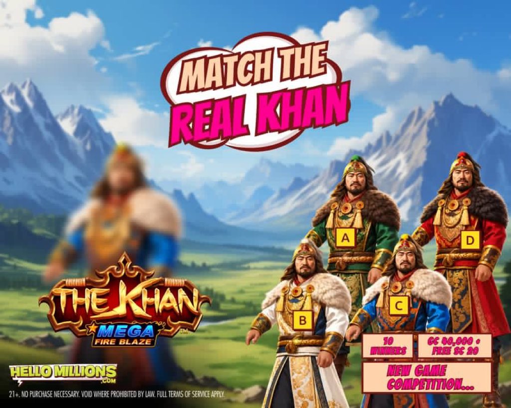 OhHellmillions's tweet photo. Only one ruler is the real one in Mega Fire Blaze: The Khan. 👑

Can you find him in this game?

Comment A, B, or C + #HelloMillions to enter. https://t.co/sl0QGTFRhs