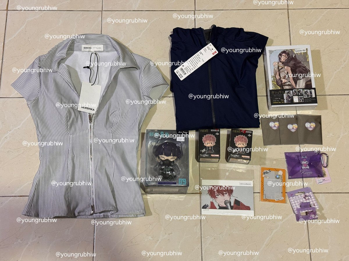 youngrubhiw's tweet photo. <หิ้วของ🛍>
#SUNRISEPOP #KaijuNo8 #JujutsuKaisen #Animate #Given #JujinOmegaverse #Uniqlo #Bershka
🗓รอบ : 08.09.26
🚚จัดส่งสินค้าภายใน 11/9 นะคะ
⎯ ขอบคุณลูกค้าทุก ๆ ท่านที่ไว้วางใจและมาใช้บริการร้านของเรานะคะ 🥰🙇🏼♀️💖—
#young_update https://t.co/I2I8dkJJYX