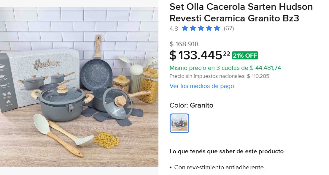 ervidiaz's tweet photo. Set Olla Cacerola Sartén Hudson

$133.445 (21% OFF)

Link🔗https://t.co/VzPc76wF0t https://t.co/20djySg9Uz