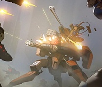 westofhouse's tweet photo. In case you think I was kidding about Ana being strongest, I present: Crisis era Ana ripping an omnic apart with her bare hands, post-retirement Ana taking Reaper one-on-one, and her Captain Amari concept art. https://t.co/Rxnw1o05vS