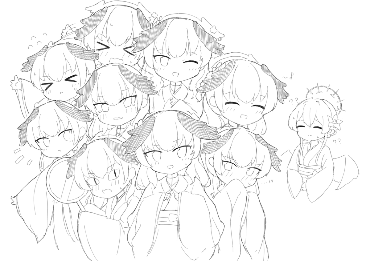 ketaduki's tweet photo. こういうことかな...？

#ブルアカㅤ https://t.co/3yfNiyGQgE