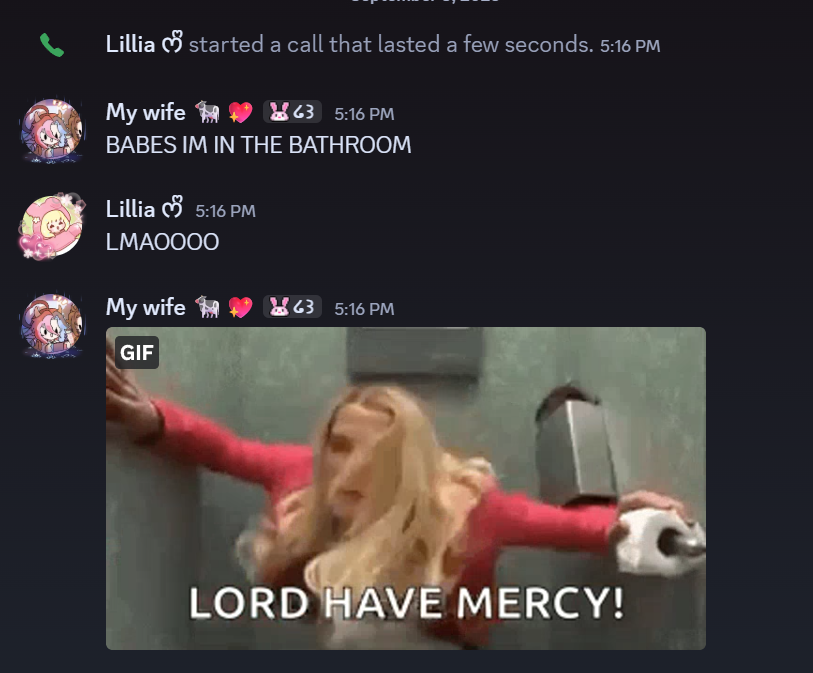 Lilliavtuber's tweet photo. POV: You try to call @Erismooo at any given time https://t.co/ZAKGdf9Jmn