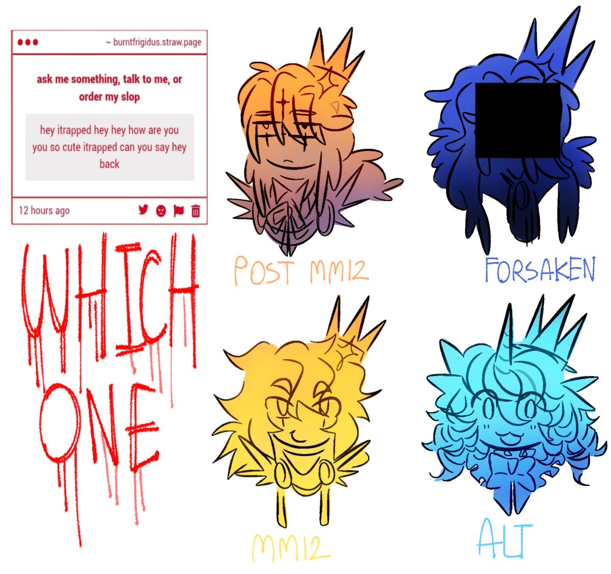 vzx3t's tweet photo. who are you calling cute anon . theres four of them anon . address them anon https://t.co/XyPQqxG3xx