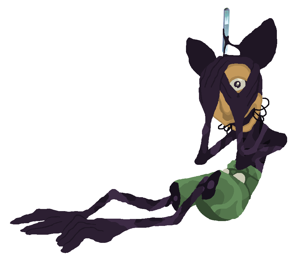 cube64_game's tweet photo. Chud son named "The Surgeon" or whatever he likes to call himself these days.... #fnati #theface #treasureisland #mickey #fnaf #art #fanart #face #greenmickey https://t.co/RARFRUDyy7