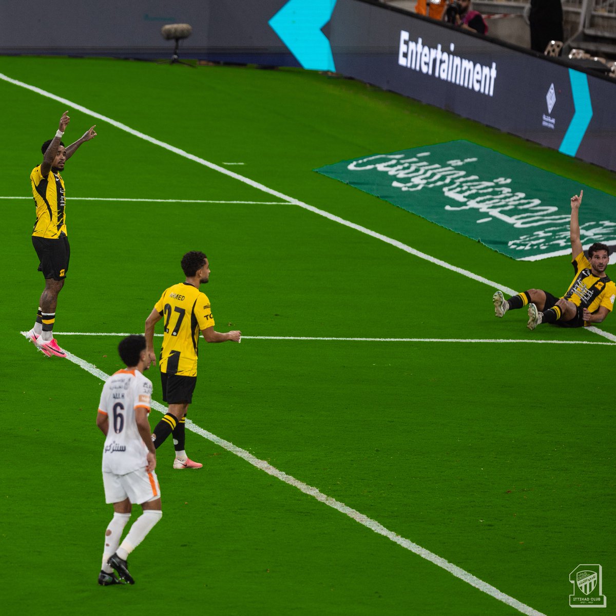 ittihad_en's tweet photo. 📸| When we see Gorge around the goal 
#Alittihad_Alfayha https://t.co/FuejTmgOoF