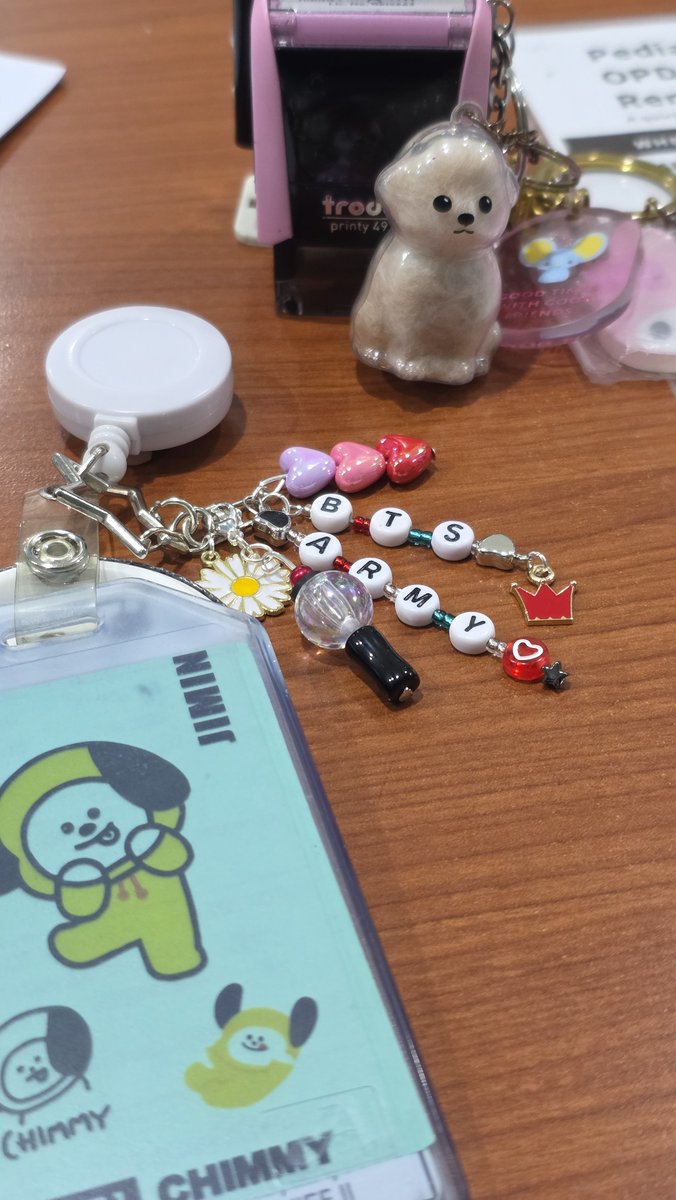 Jiminnie_Bea's tweet photo. Lucky charm for a ✨️benign✨️ duty https://t.co/wL12TcauN9