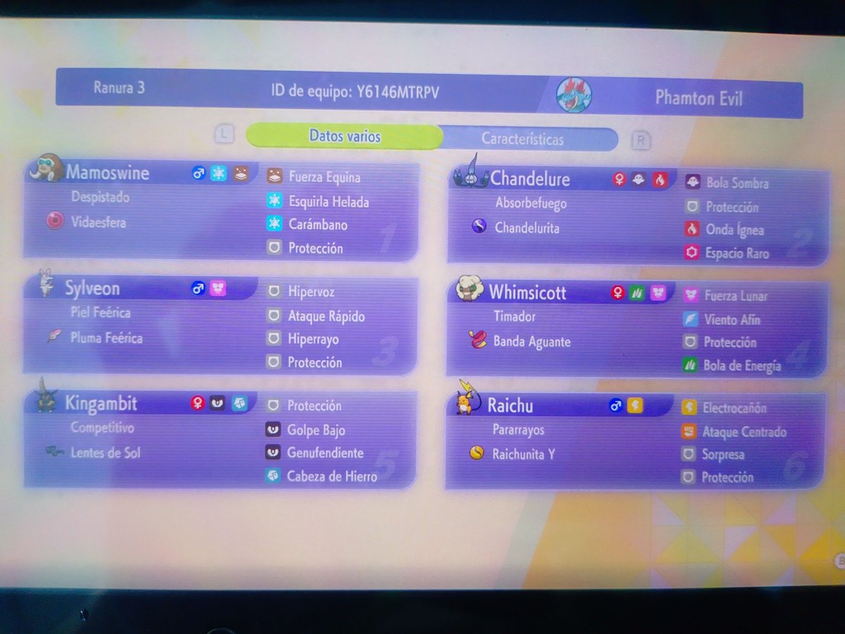 PhamtonEvil61's tweet photo. Dejo los últimos equipos de M-B que usamos en el stream de hoy para dar mañana la bienvenida a M-C.
Comenzamos 0-3 Pero remontamos con un 7-3 al final.
#Pokémon #pokemonchampios #vgc
#megachandelure #megaraichuy https://t.co/5QPUp2lihf