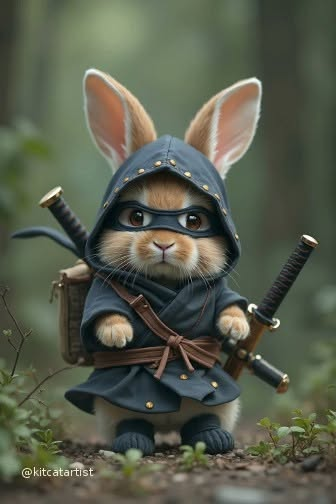 time4kind's tweet photo. ·     C'mon you beastly Furless NotSapiens ..
·                           #VoteBlueEARLY26
·                  Ninja Bunnies   WILL  Know
·        [I send my #BlueMailBallot by Oct 10.] https://t.co/G9dRPQjrXt