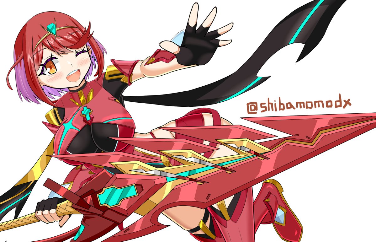 shibamomodx's tweet photo. ニンダイで俺のホムラちゃん達は
ゼノブレイド無双するのか？
＃ニンダイ https://t.co/THzNxpXGdo