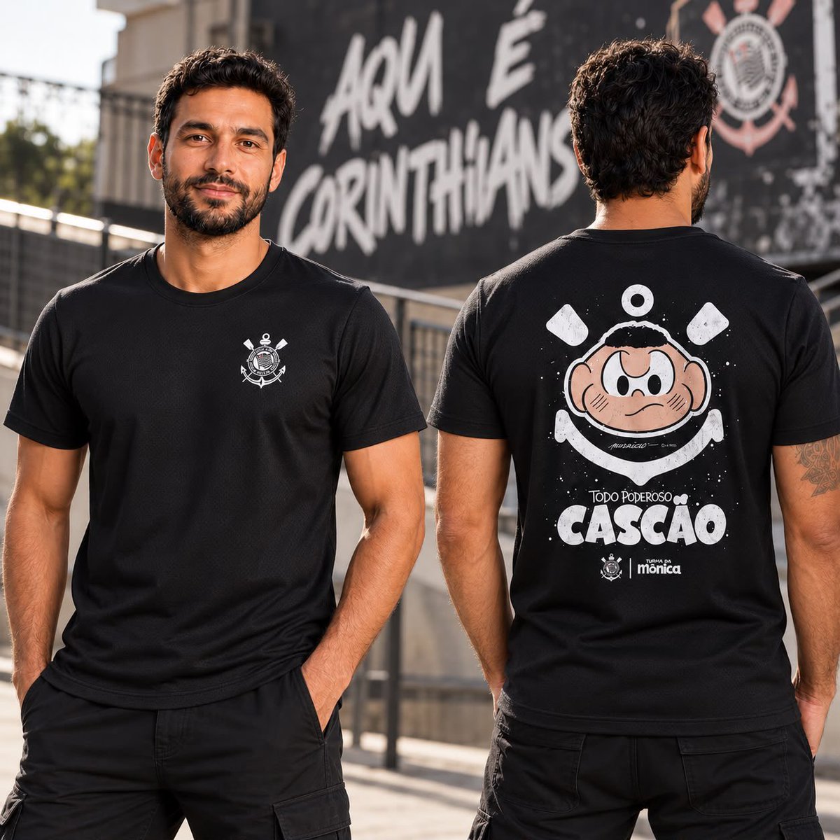 soidolosoficial's tweet photo. 🖤🤍 O Cascão é do Timão!

A coleção #TodoPoderosoCascão une dois ícones brasileiros: o Cascão, da Turma da Mônica, e o Corinthians.
Camisetas, bonés, copos, almofadas e muito mais.

🛒 Garanta o seu! —-> https://t.co/7Gn5osCWkK

#SóÍdolos #Corinthians #Cascão #Fiel https://t.co/sEwmJ0EsVv