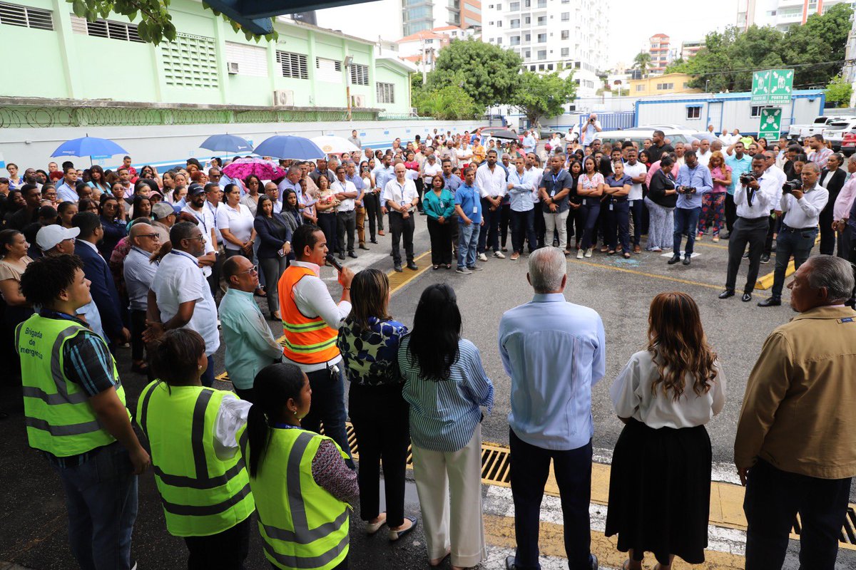 egehidrd's tweet photo. EGEHID lleva a cabo con éxito el simulacro de evacuación por terremoto. 

#SimulacroTerremoto
#COE
#EGEHID
#Prevención

Más del contenido en https://t.co/Q9xCKUvdmx
¡La energía sostenible del país! https://t.co/pQyKBwvzTp