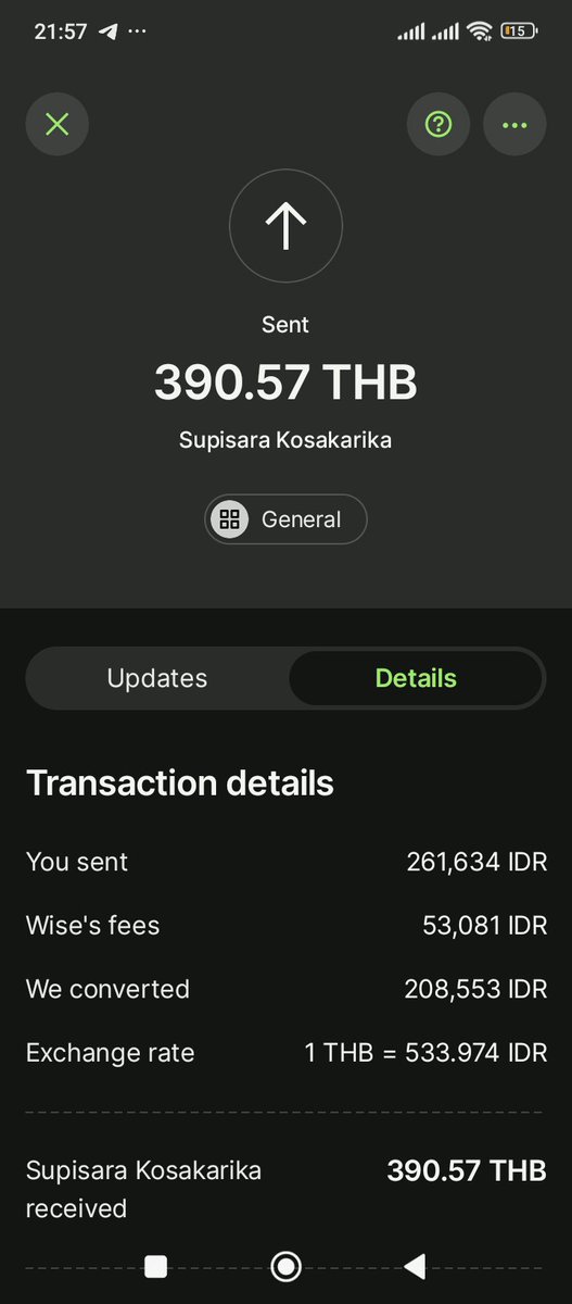 MeenBabe_ID's tweet photo. Donasi yang telah terkumpul sebanyak Rp261.634 dan sudah ditransfer ke @BabeMeen (dipotong fee WISE) dengan detail di bawah ini untuk support proyek marketing #UnderHerRulesTheSeries atas nama fans Indonesia

Terima kasih semuanya 🥰

#มีนเบ้บ #meenbabe
#มีนาริณา #อุ้มทวีพร https://t.co/TMh2YObts9