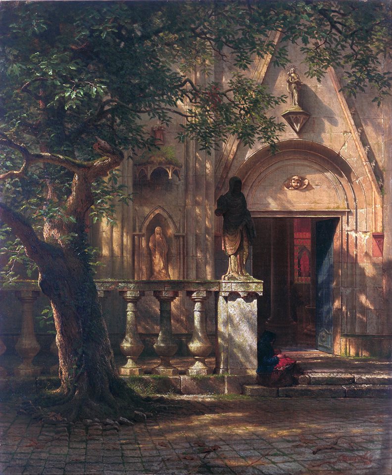 tommasitos's tweet photo. Albert Bierstadt
'Sunlight and Shadow', 1862
Fine Arts Museums of San Francisco #ArteNeiMusei
------------------------------------------
ℂ𝕆ℕ𝕋ℝ𝔸𝕊𝕋𝕆, ℕ𝔼𝕆𝔾𝕆𝕋𝕀ℂ𝕆, 𝔸𝕋𝕄𝕆𝕊𝔽𝔼ℝ𝔸
-- #ArteIn3Parole -------------------------

#RomanticismoAmericano #Luminismo

#arthistory #culturalheritage #masterpiece
#artCommunity #arte #art #artlovers